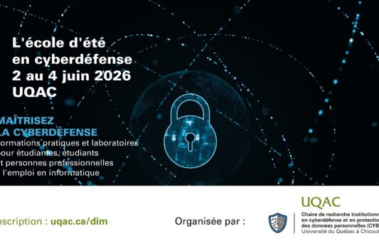 l&rsquo;école d&rsquo;été par Cybpro a l&rsquo;UQAC